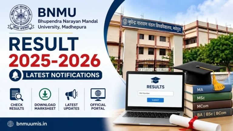 BNMU Result 2025-2026