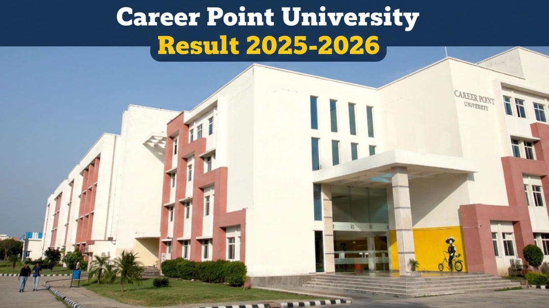 now for: Career Point University Result 2025-2026