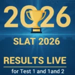 SLAT 2026 Results LIVE for Test 1 and Test 2; Check Result, Download Score Card