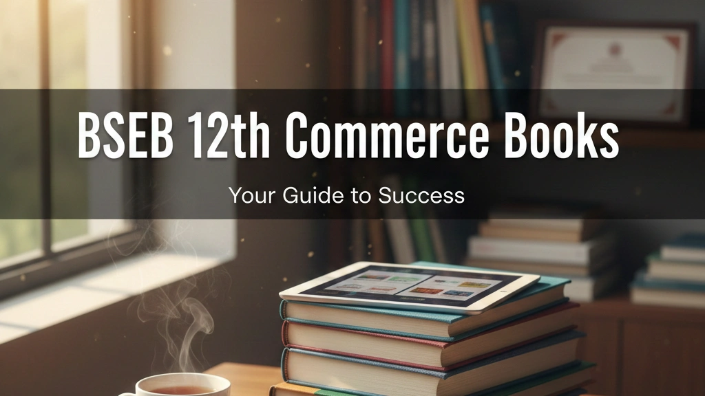 BSEB 12th Commerce Books
