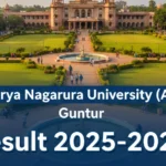 Acharya Nagarjuna University (ANU) Guntur Result 2025-2026 - Check UG, PG, Professional Course Results