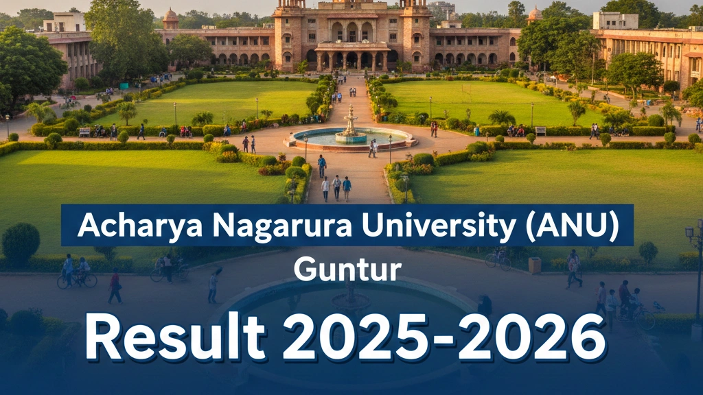 Acharya Nagarjuna University (ANU) Guntur Result 2025-2026 - Check UG ...