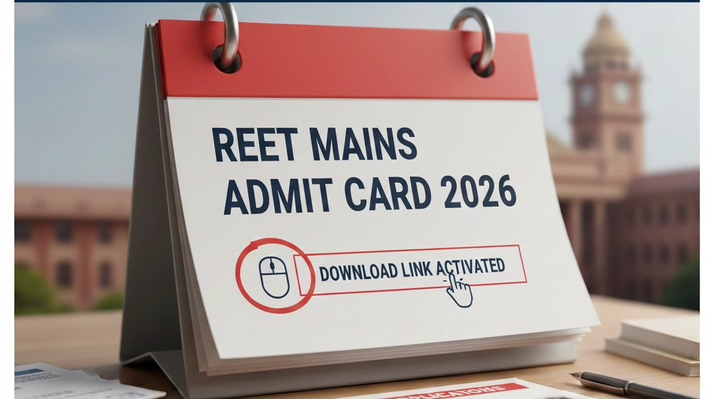 RSSB Releases REET Mains Admit Card 2026