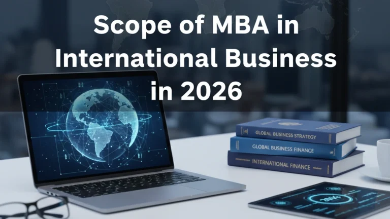 MBA in International Business Scope in 2026