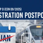 RRB Group D Registration Postponed