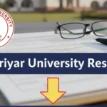 Periyar University Result 2025-2026 - Check UG, PG Semester Results