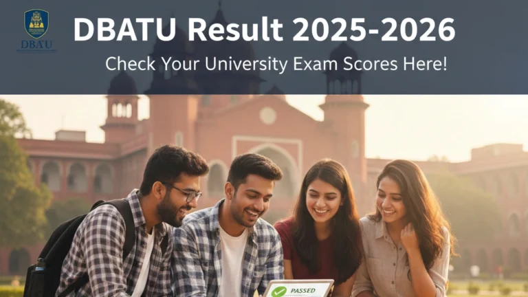 DBATU Result 2025-2026