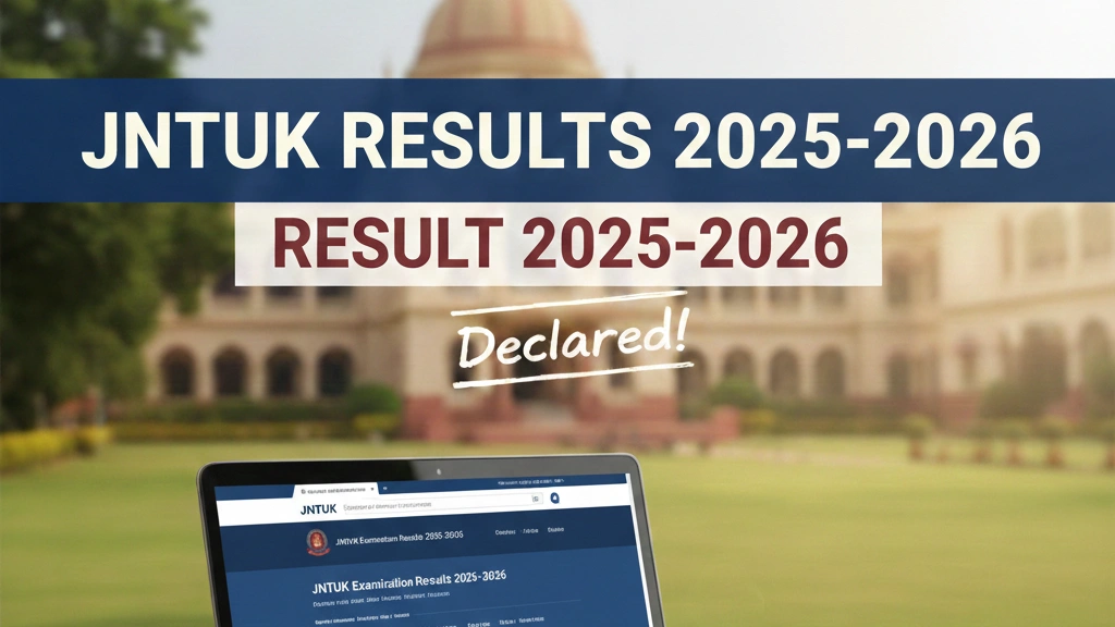 JNTUK Results 2025-2026