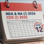 UPSC Releases Detailed Timetable for NDA & NA Examination (I) 2026 and CDS (I) 2026