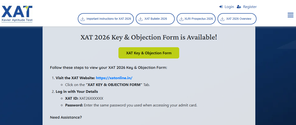 XLRI Releases Provisional Answer Key for XAT 2026