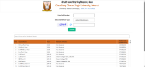 Latest Updates at CCSU Results Portal 