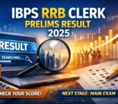 IBPS RRB Clerk Prelims Result 2025