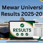 Mewar University Result 2025-2026