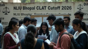 NLIU Bhopal CLAT Cutoff 2026 - Round 1 Category Wise Ranks Released