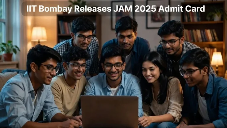 IIT Bombay Releases JAM 2026 Admit Card