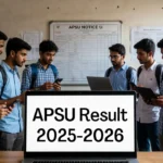 APSU Result 2025-2026 - Check Awadhesh Pratap Singh University BA, BSc, BCom, MA Results