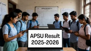 APSU Result 2025-2026 - Check Awadhesh Pratap Singh University BA, BSc, BCom, MA Results