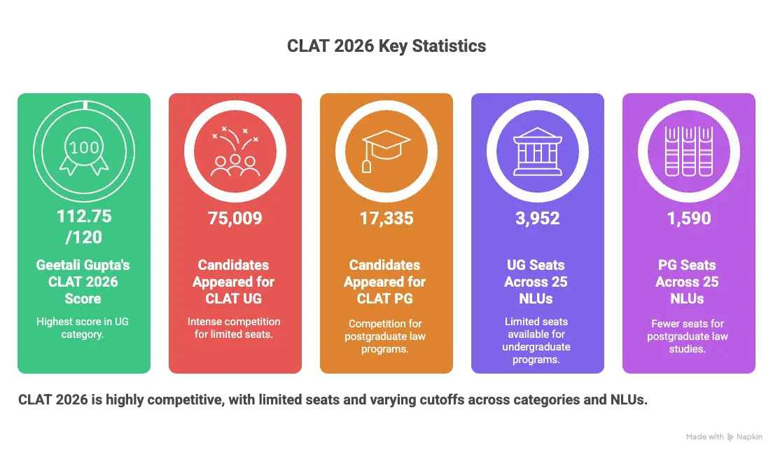 CLAT 2026 SUMMARY