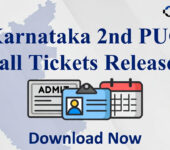 Karnataka 2nd PUC Hall Tickets