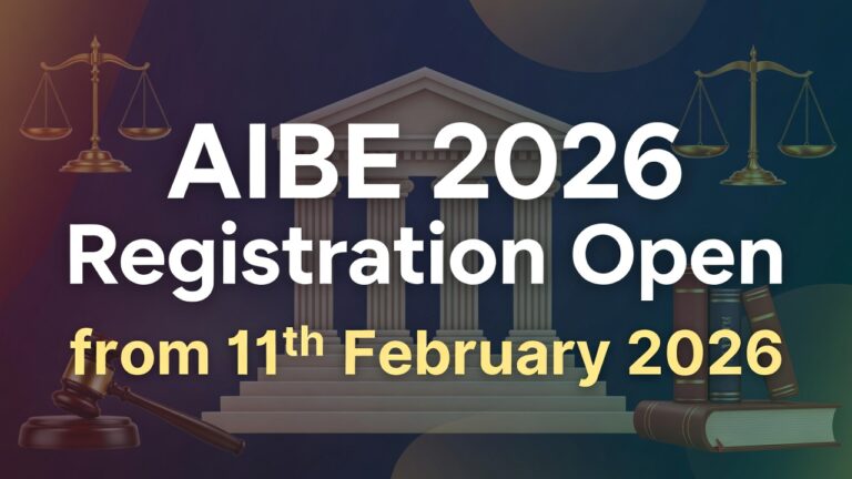 AIBE Registration Open