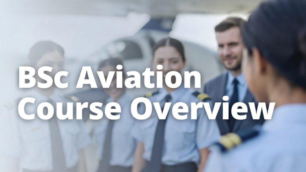 BSC Aviation in India: Courses, Colleges, Fees, Eligibility, and Career Opportunities