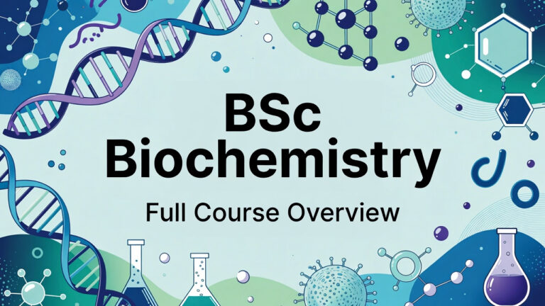 BSc Biochemistry Full Overview