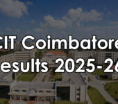 CIT Coimbatore Results 2025-26