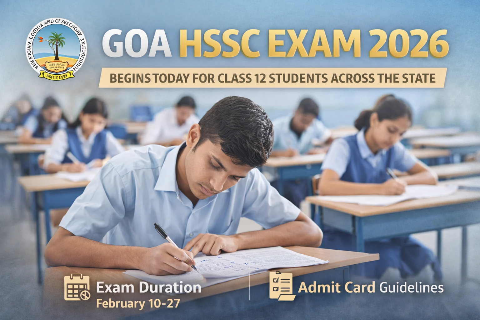 Goa HSSC Exam 2026