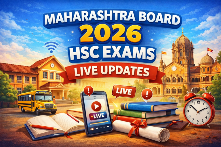 Maharashtra Board 2026 HSC Exams Live: English Paper Begins