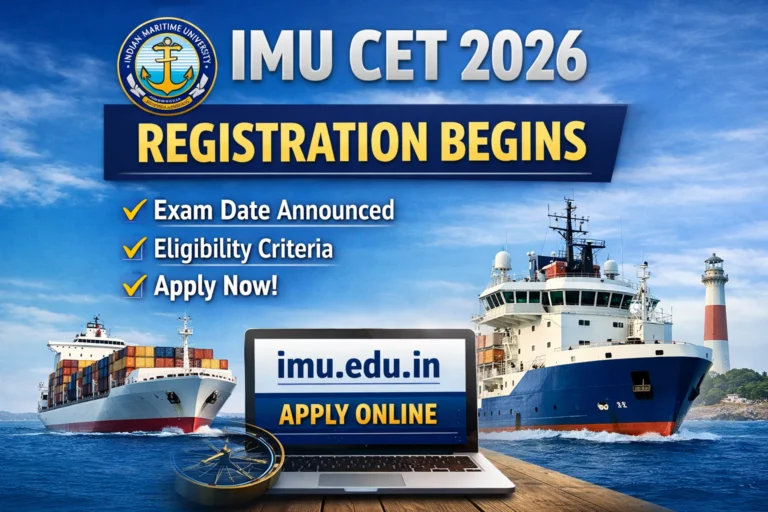 IMU CET 2026 Registration Begins: Check Exam Date, Eligibility, and How to Apply