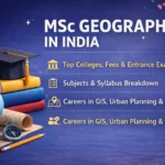 MSc Geography in India: Colleges, Fees, Syllabus, and Career Opportunities