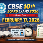 CBSE 10th Board Exams 2026 Begins from Feb 17