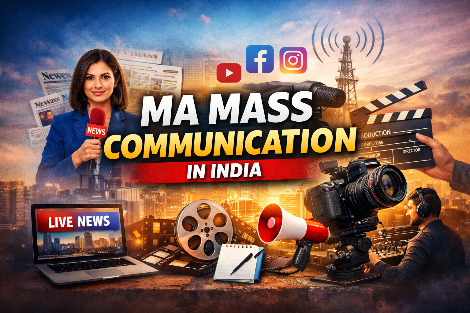 MA Mass Communication in India: Course Details, Colleges, Fees, and Career Prospects