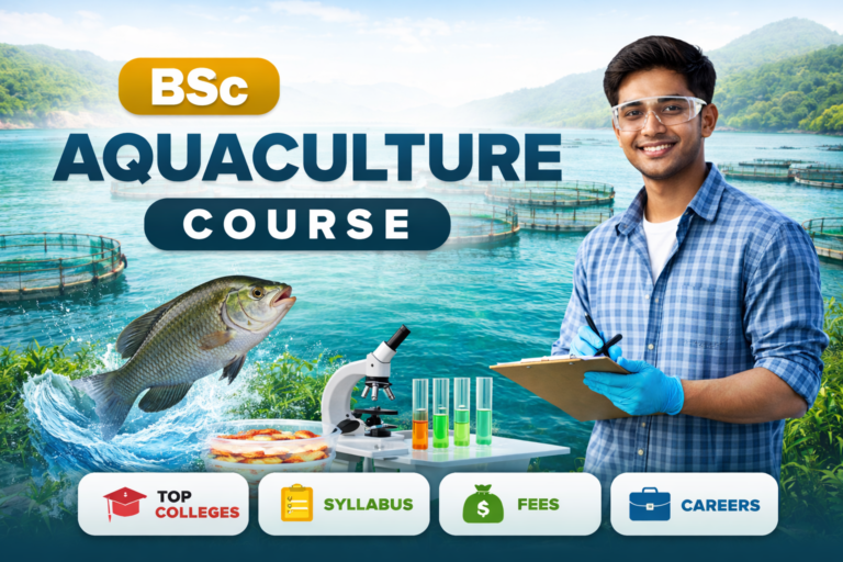 BSc Aquaculture Course Details, Colleges, Fees, Syllabus, and Career Scope in India