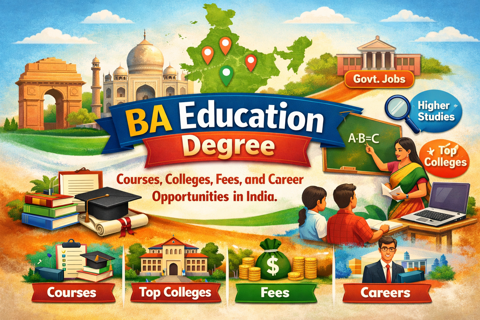 BA Education Degree: Courses, Colleges, Fees, and Career Opportunities in India