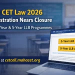 MH CET Law 2026 Registration Closing Soon for 3-Year and 5-Year LLB Programmes