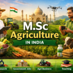 M.Sc Agriculture in India: Courses, Colleges, Fees, and Career Opportunities