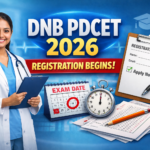 DNB PDCET 2026 Registration Begins Today @natboard.edu.in