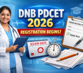 DNB PDCET 2026 Registration Begins Today @natboard.edu.in DNB PDCET 2026 Registration Begins