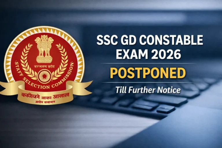 SSC GD Constable Exam 2026