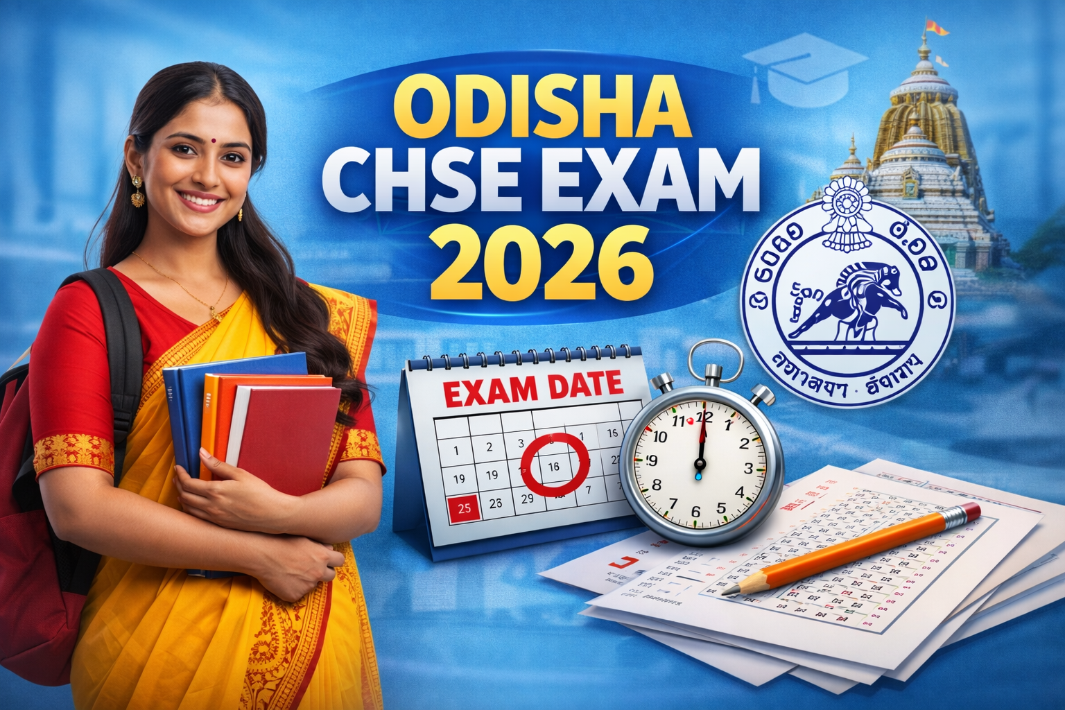 Odisha CHSE Exam 2026 Begins from Today! Check Odisha CHSE Exam Dates 2026 and Instructions