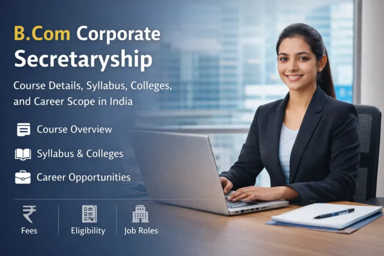 B.Com Corporate Secretaryship
