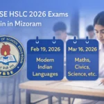 MBSE HSLC 2026 Examinations Begin in Mizoram; Class 10 Students Begin Theory Papers Today