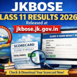 JKBOSE Class 11 Results 2026 Released at Jkbose.jk.gov.in