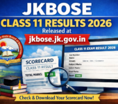 JKBOSE Class 11 Results 2026 Released at jkbose.jk.gov.in JKBOSE Class 11 Results 2026 Released at jkbose.jk.gov.in