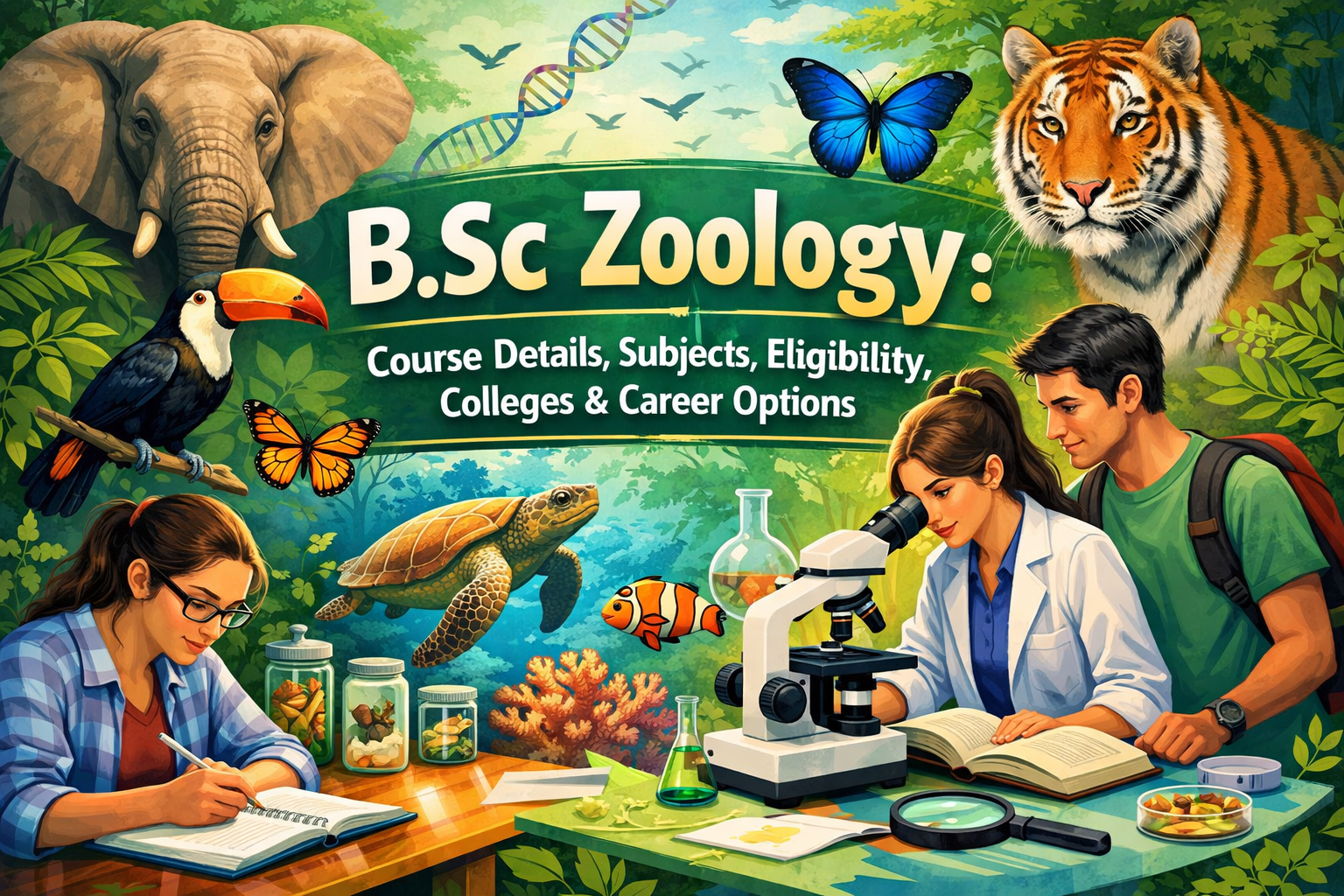 B.Sc Zoology: Course Details, Subjects, Eligibility, Colleges & Career Options