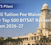 BITS Pilani Introduces Full Tuition Fee Waiver