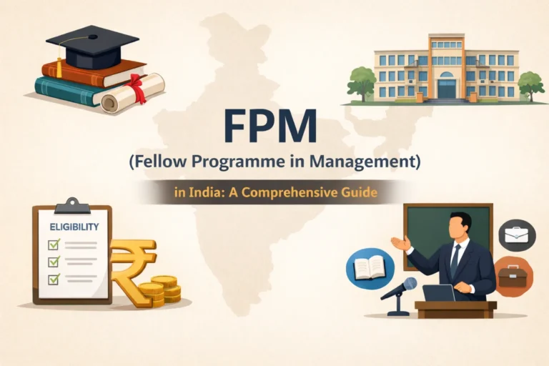 FPM (Fellow Programme in Management) in India