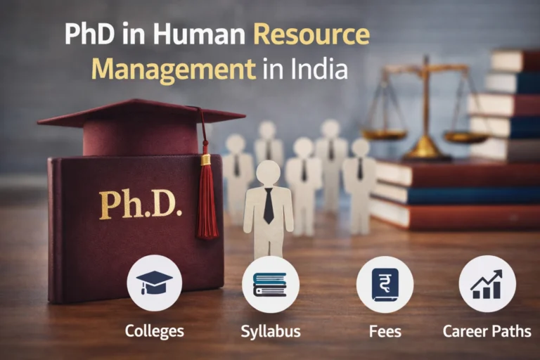 PHD in Human Resource Management in India: Colleges, Syllabus, Fees, and Career Paths - FindMyCollege