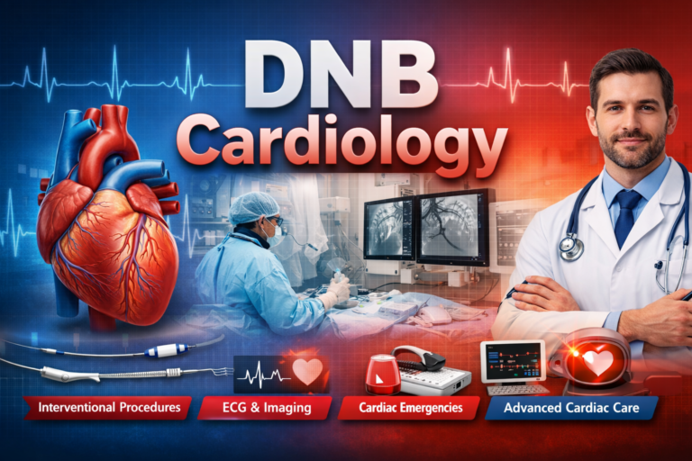 DNB Cardiology: Course Details, Eligibility, Admission, Syllabus, Career Scope and Salary in India